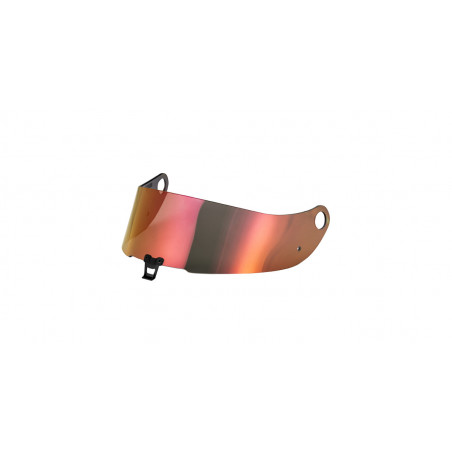 Visière longue Sparco pour casque Prime (RF-10W) Rouge iridium