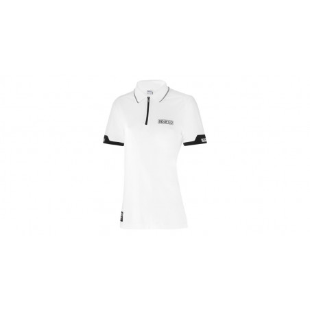 Polo zippé femme Sparco