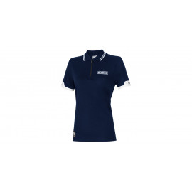 Polo zippé femme Sparco Polo zippé femme Sparco