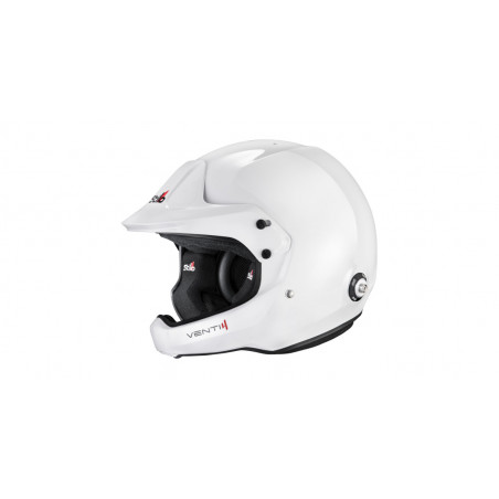Casque Stilo Venti4 WRC Rally Composite blanc - Snell SA2025 FIA 8859-2024