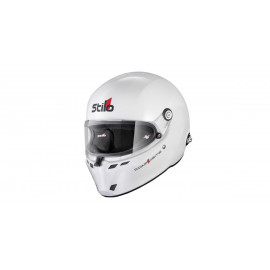 Casque Stilo ST6 FN Composite blanc/noir - Snell SA2025 FIA 8859-24 Hans FIA8858-10