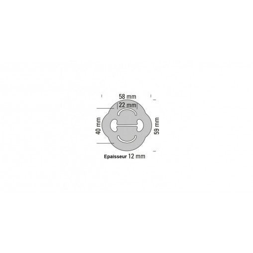 Silentbloc Echappement 220°C POWERSPRINT 909918