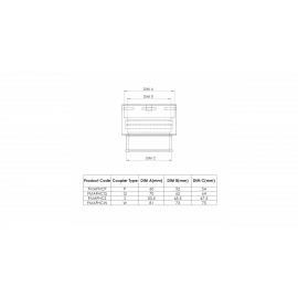 Coupleur de durite femelle Forge