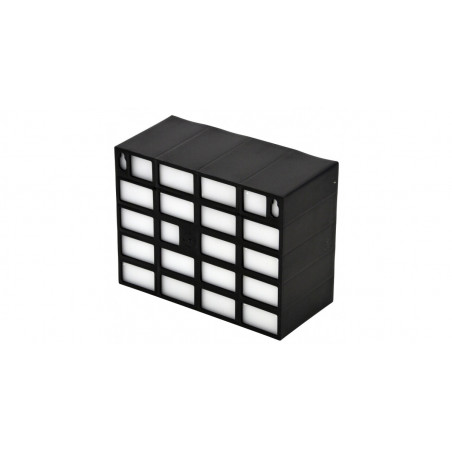 Meuble de rangement 20 tiroirs BG 27x21x13cm