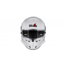 Casque Stilo ST6 F Turismo blanc/noir - Snell SA2025 FIA 8859-24 Hans FIA8858-10