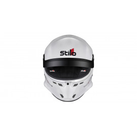 Casque Stilo ST6 GT Turismo Composite blanc/noir - Snell SA2025 FIA 8859-24 Hans FIA8858-10