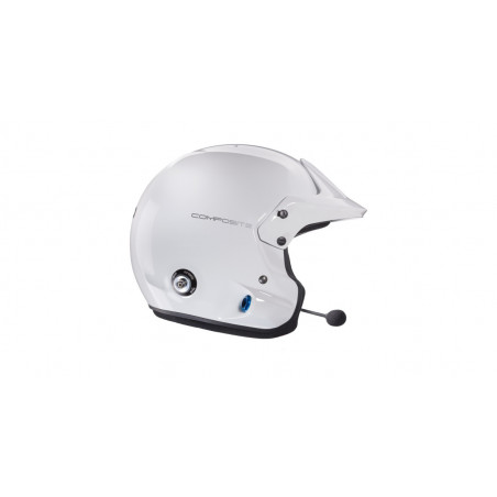 Casque Stilo Venti4 Trophy Plus Composite - Snell SA2025 FIA 8859-2024 Blanc/intérieur Noir