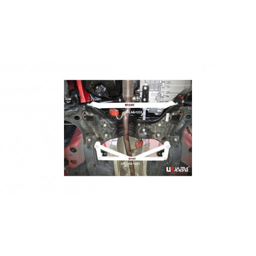 Renfort en H/ barre de cadre Avant Skoda Fabia 07+/ Rapid 12+ 4 points