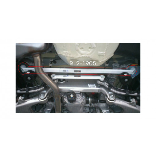 Renfort inférieur latéral central et arrière BMW 520i 10+ F10/F18 2 points