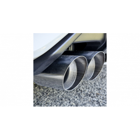 Terminal sans silencieux sortie 2X70 X-RACE pour AUDI A1 GB 40TFSI 2.0T (207CV) SPORTBACK 2023