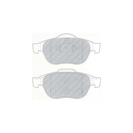 DESTOCKAGE - Plaquettes de Frein Ferodo DS2500 Avant