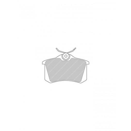 Plaquettes de frein Ferodo DS2500 arrière pour AUDI RS2 2.2 80 Quattro Avant RS2 Turbo 20V 03.94 - 05.95 étrier LUCAS/TRW