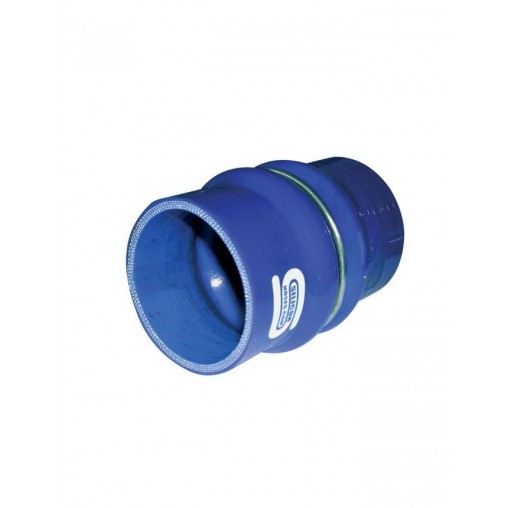 Coupleur Flex Silicone Silicon Hoses 54mm Longueur 100mm Bleu