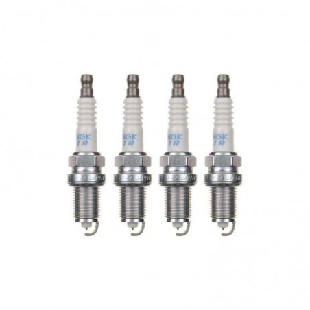 RENAULT Megane 3 RS 2.0 16V F4R 874 11/2008- Pack 4 bougies d'allumage NGK