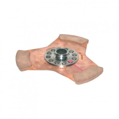 AP RACING - Monodisque diamètre 184mm 3 patins 21 cannelures (arbre diamètre 24mm)