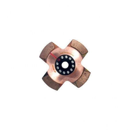 AP RACING - Monodisque diamètre 184mm 4 patins 18 cannelures (arbre diamètre 21.1mm)