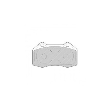 Plaquettes de Frein Ferodo DS2500 Avant Megane RS 2 et Clio RS 3