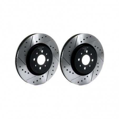 MAZDA MX-5 1.8 16V 126cv 03/2005- Disques de freins arrières TAROX rainurés/percés 280x10mm
