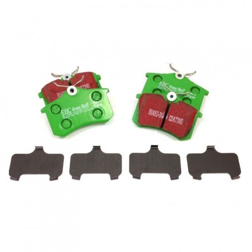 RENAULT Twingo II RS 08-12 Plaquettes de frein arrières EBC GreenStuff RENAULT Twingo II RS 08-12 Plaquettes de frein arrières EBC GreenStuff