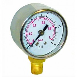 Manomètre pression essence basse pression (1 bar)