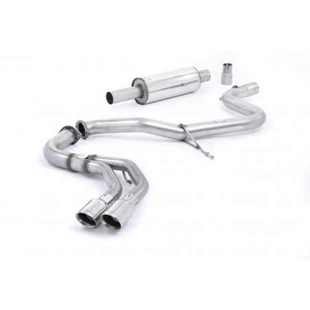 Cat-back MILLTEK Audi A3 2.0 TDI 150 MQB 2WD