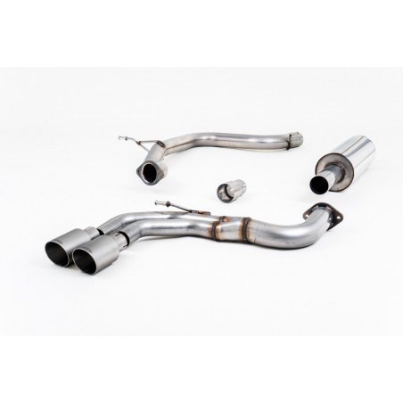 Cat-back MILLTEK Audi A3 2.0 TDI 150 MQB 2WD