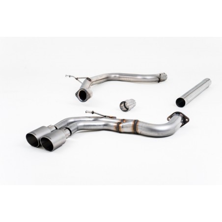 Cat-back MILLTEK Audi A3 2.0 TDI 150 MQB 2WD