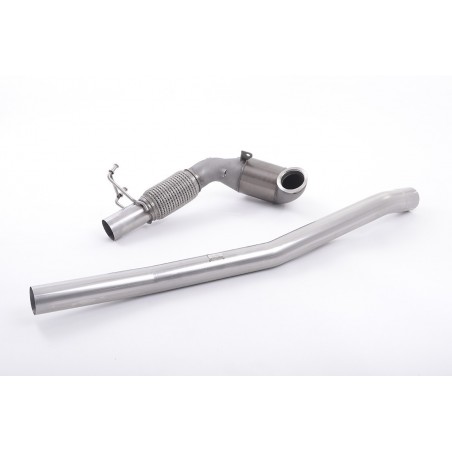 Large Bore Downpipe and Hi-Flow Sports Cat MILLTEK Audi A3 2.0 TFSI quattro Sedan 8V (US-only)