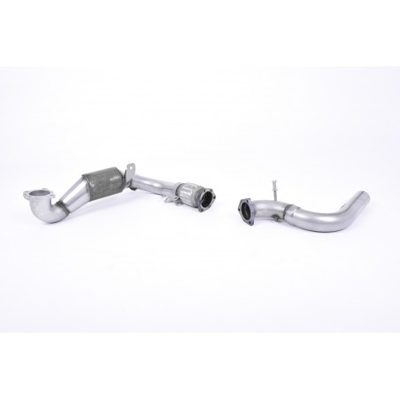 Cast Downpipe with Race Cat MILLTEK Ford Fiesta Mk8 1.0T EcoBoost ST-Line 3 & 5 Door