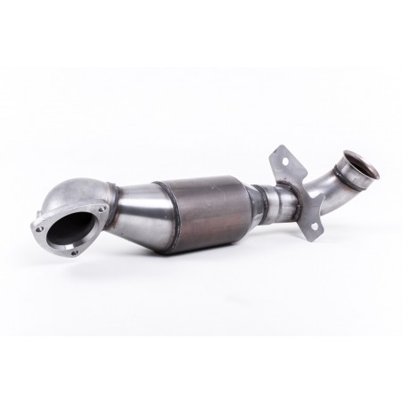 Large Bore Downpipe and Hi-Flow Sports Cat MILLTEK New Mini Mk2 (R56) Cooper S 1.6i Turbo