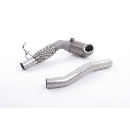 Cast Downpipe with Race Cat MILLTEK Seat Leon ST Cupra 280 & 290 2.0 TSI (280 & 290PS - Non-OPF/GPF Models)