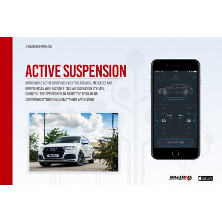 Active Suspension Control MILLTEK Audi Q7 3.0TDI (218 & 272PS) 4M