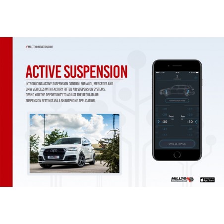 Active Suspension Control MILLTEK Audi Q7 3.0TDI (218 & 272PS) 4M